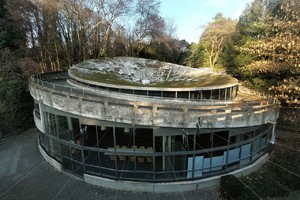 Lausanne - Cadran solaire du toit de l'Espace des Inventions Image 1