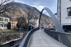 Coire - Pont Italien, passerelle piétonnière historique ... Image 1