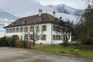 Bex - Double cadran solaire d'une maison de maître du 16e ... Image 3