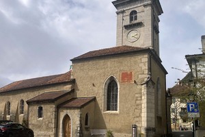 Ollon - Cadran solaire du temple Saint-Victor Image 3