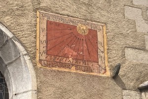 Ollon - Cadran solaire du temple Saint-Victor Image 1