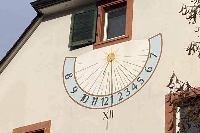 Liestal - Cadran solaire de la Schutzenstrasse