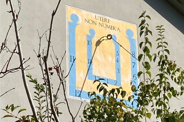 Romont - Cadran solaire de la rue du Château