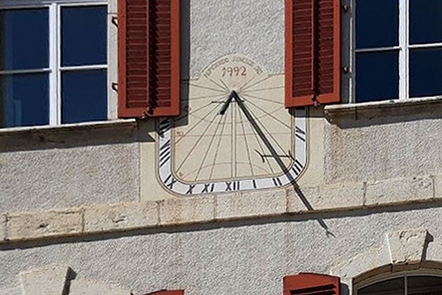 Delémont - Cadran solaire de l'Hôtel de ville