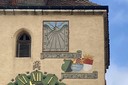 Landeron (le) - Cadran solaire de la Tour-porte de l'Horloge Image 1