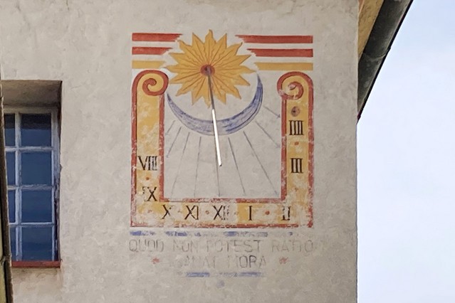 Monthey - Cadran solaire de la Maison du Crochetan