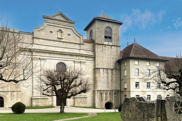 Bellelay - Abbatiale (ancienne abbaye des Prémontrés)