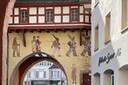 Aarau - façade peinte de la vieille ville Image 1