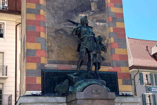 Altdorf - Statue de Guillaume Tell