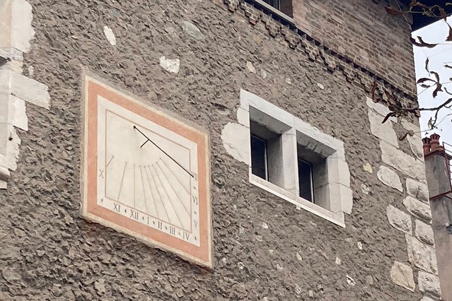 Genève - Cadran solaire de la Tour Baudet
