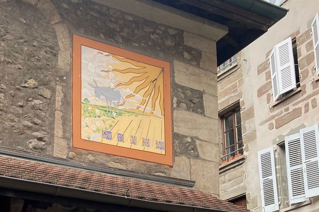 Genève - Cadran solaire de l'église Saint-Germain