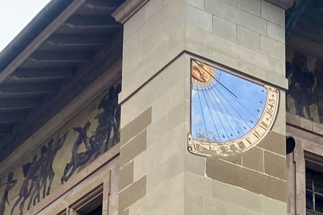 Genève - Cadran solaire de l'Hôtel de ville