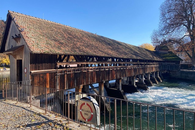Thoune - Pont de l'écluse supérieure
